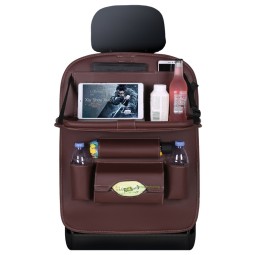 Car Storage Bag Manufacturer - Universal Foldable PU Leather Backseat