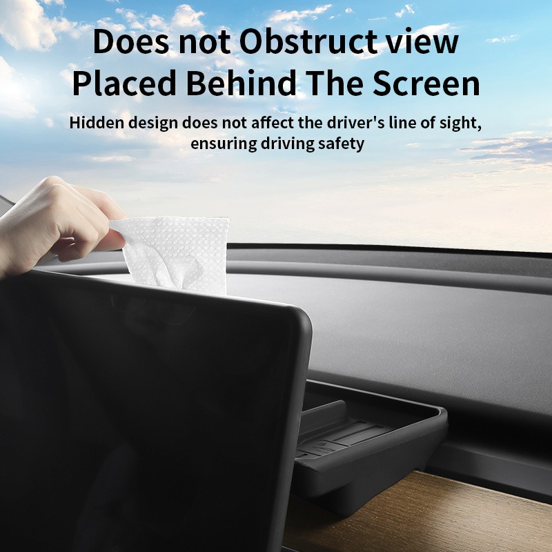 ETC Storage Box Factory - Hot Selling for Model3/Y Behind Screen