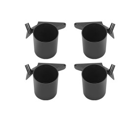 Door Cup Holder Manufacturer - 4 Pcs Set for Model Y/3 Black