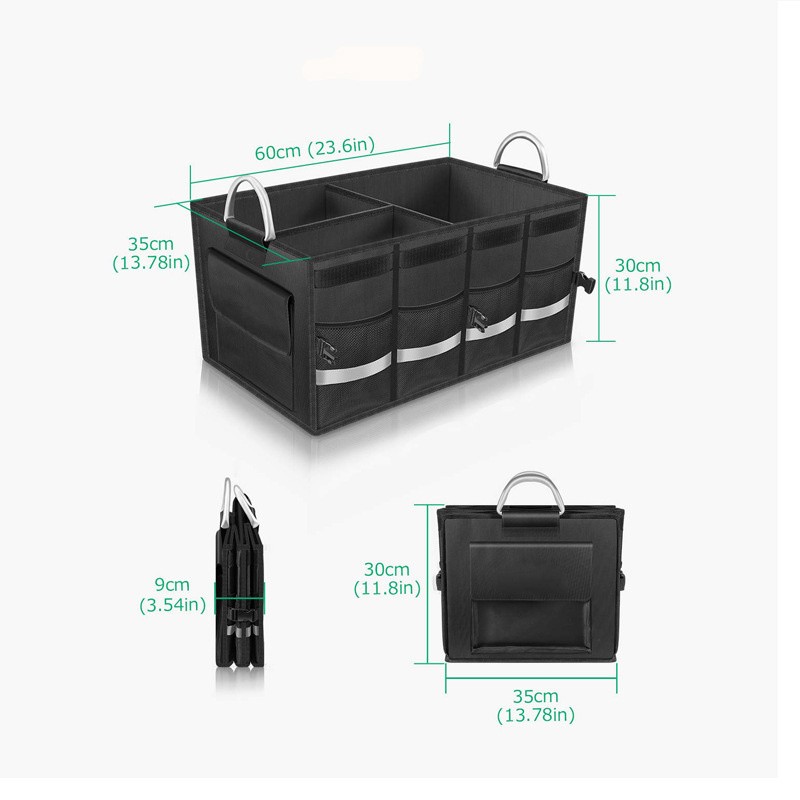 Car Trunk Organizer Factory - Multipurpose Foldable Box With Lid