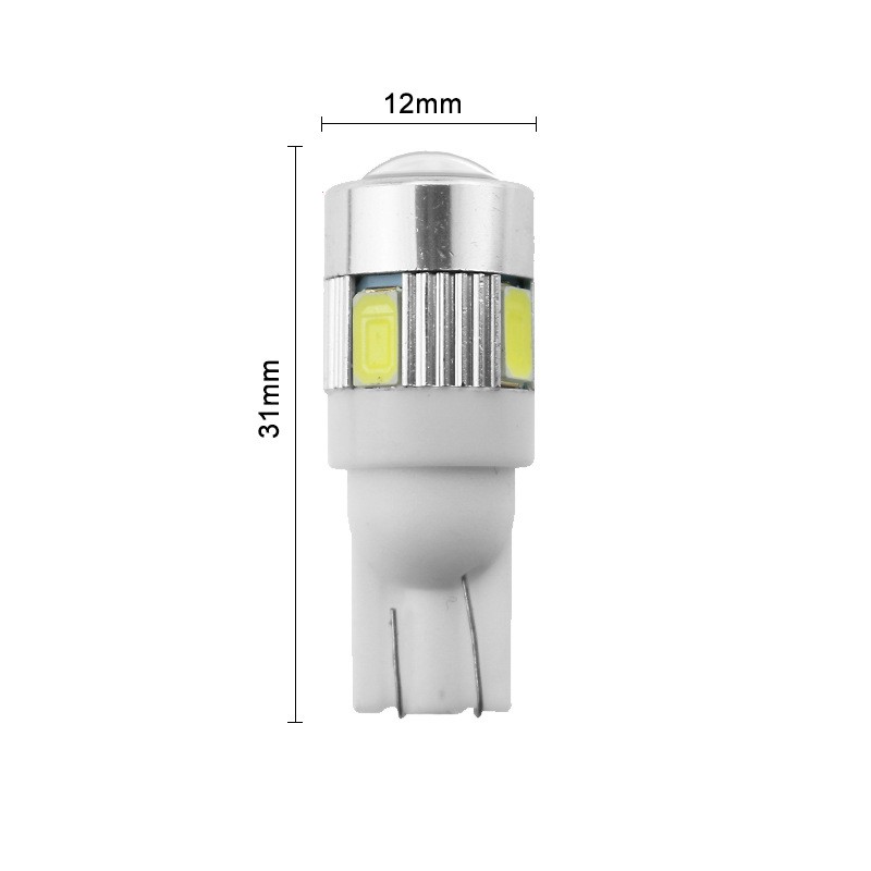 T10 LED Light Factory - 5630-6SMD Width License Plate Reading