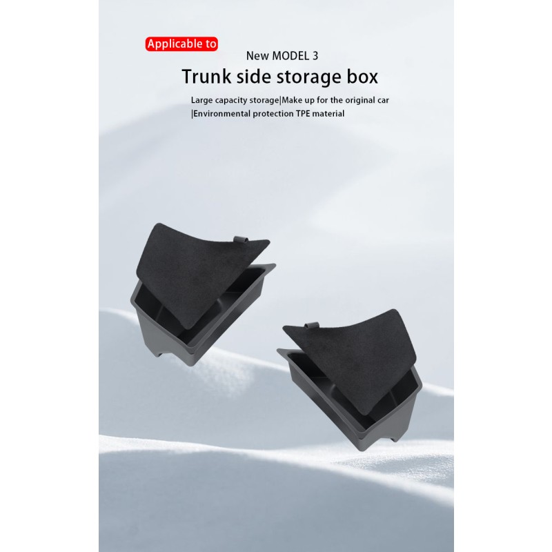 Trunk Organizer Manufacturer - For 2024 Tesla Model 3 Highland 4pcs