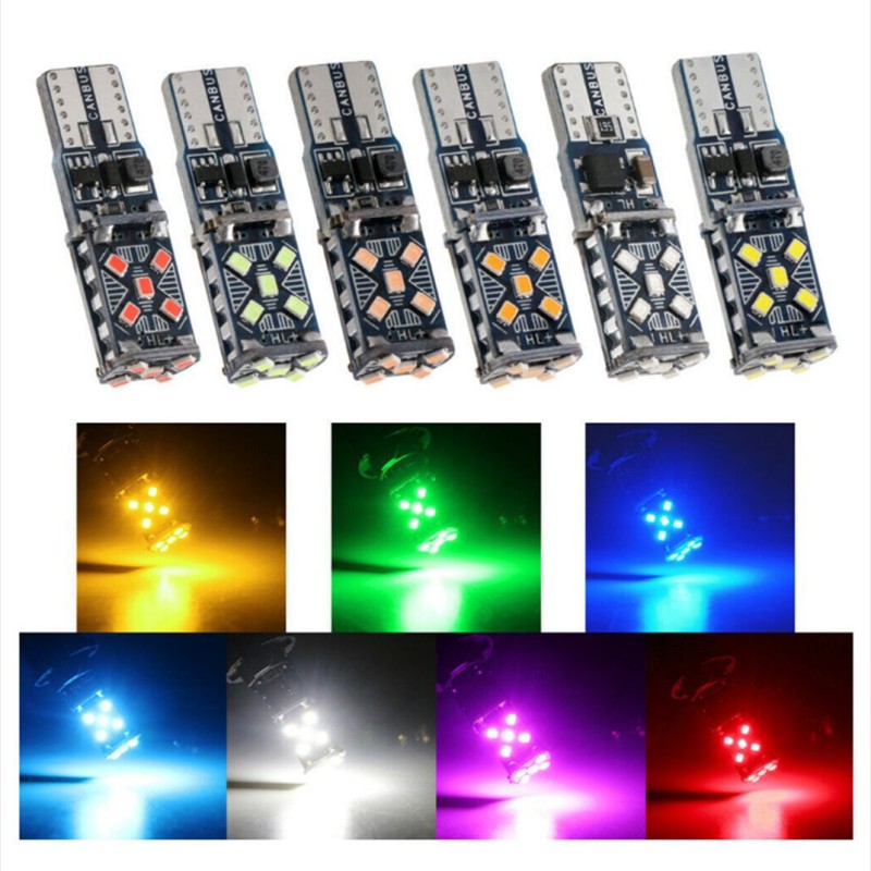 T10 Width Light Manufacturer - CANBUS W5W 2016 15SMD Decoding