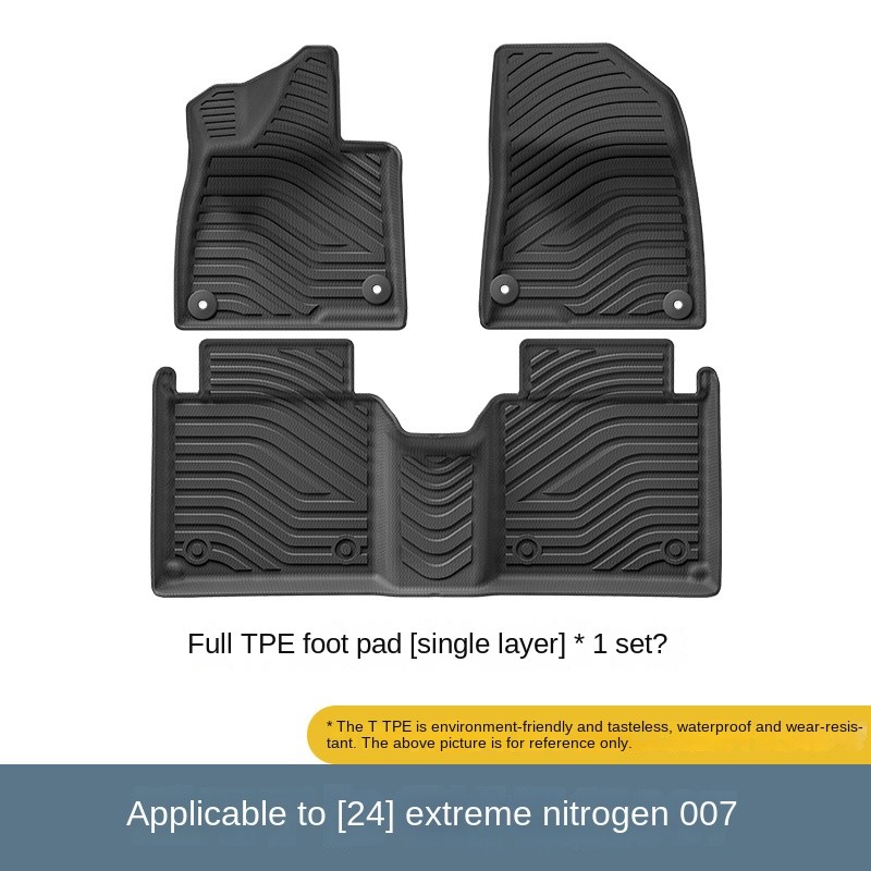 Car Floor Mats Manufacturer - Waterproof TPE for 23-24 Zeekr 007