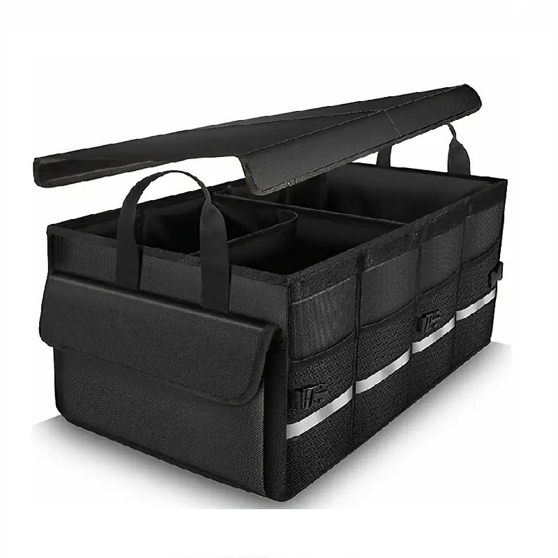 Car Trunk Organizer Factory - Multipurpose Foldable Box With Lid