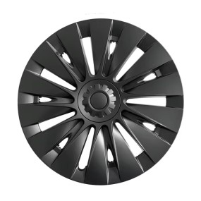 Wheel Hubcaps Manufacturer - 14-spoke G Glossy-matte Black 4-piece Set