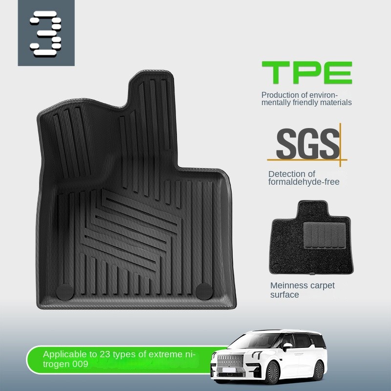 Car Floor Mats Manufacturer - TPE Waterproof for 23-24 Zeekr 009