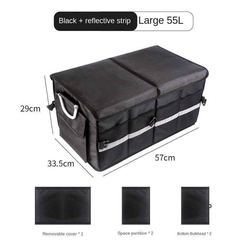 Car Storage Box Factory - 2024 Oxford Cloth Foldable Customizable logo