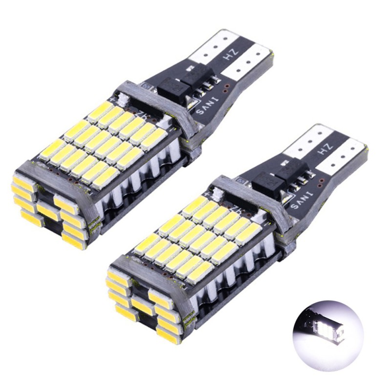 LED Headlight Bulbs Manufacturer - T15 4014 45 SMD Canbus 12-24V