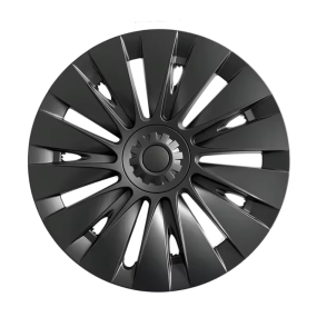 Hubcaps Factory - 14-color G Pattern-matte Black 4-piece Set