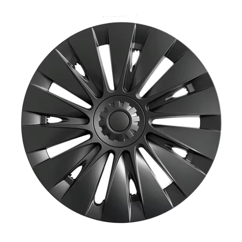 Hubcaps Factory - 14-color G Pattern-matte Black 4-piece Set