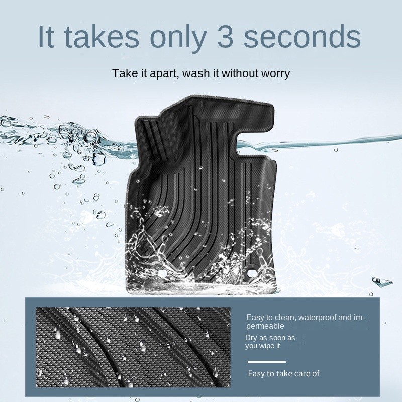 Car Floor Mats Factory - TPE for 18-23 Toyota Camry Fuel Version