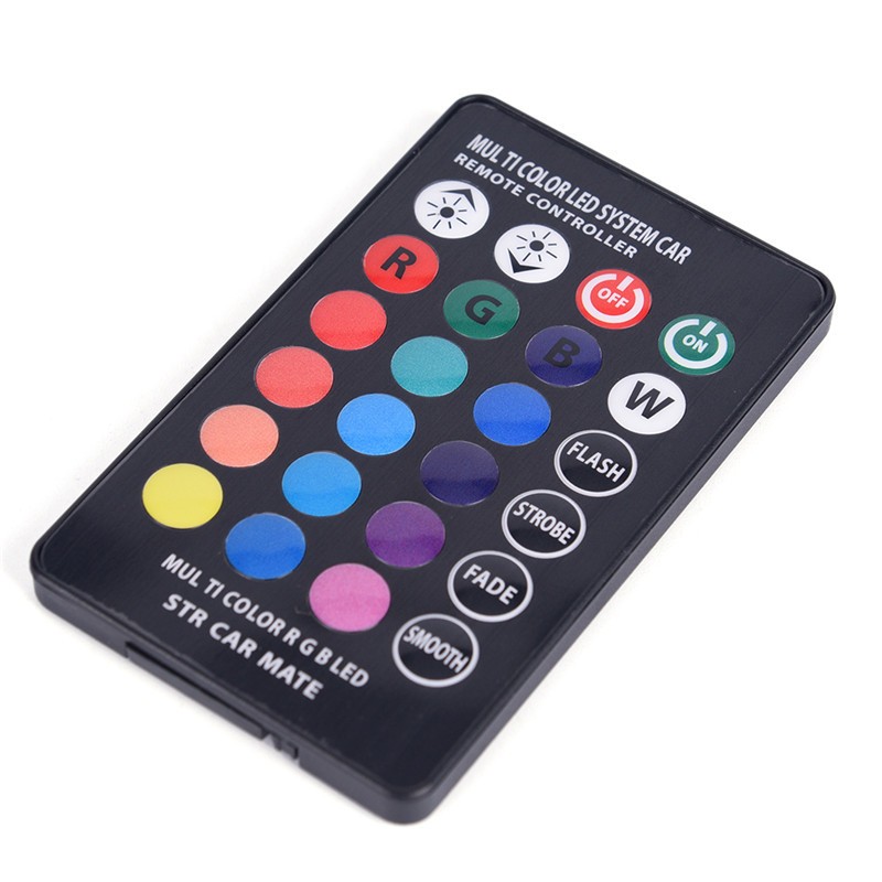 T10 LED Light Manufacturer - 5050 6SMD RGB Remote Control Strobe