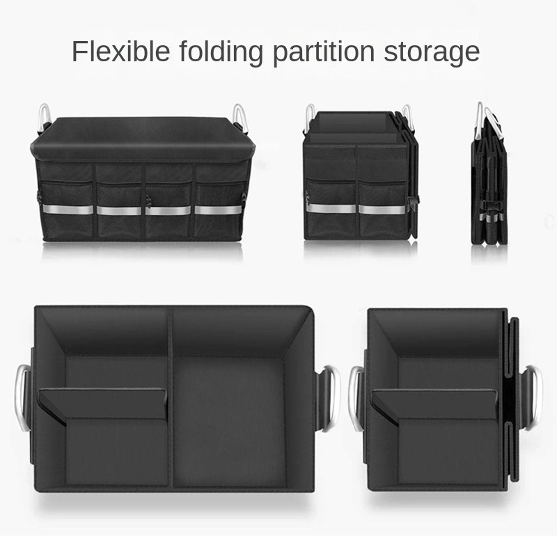 Car Storage Box Factory - 2024 Oxford Cloth Foldable Customizable logo