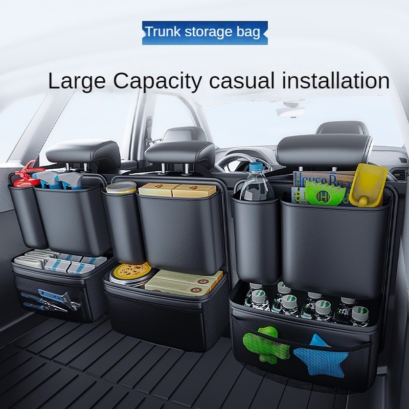 Car Trunk Organizer Manufacturer - Detachable Seat Back Hanging Pocket