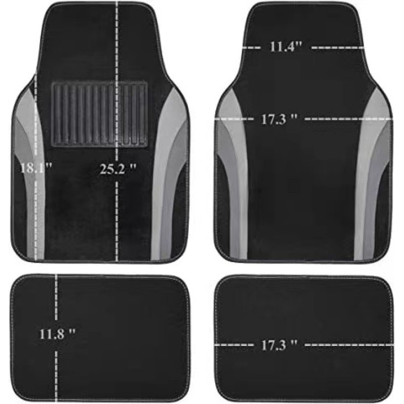 Crystal Mats Factory - 4 Pieces Bling Bling Crystal