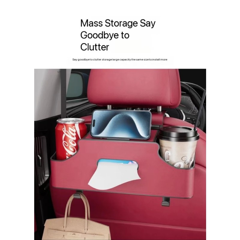 Storage Bag Supplier - 2024 New Car Seat Back Storage