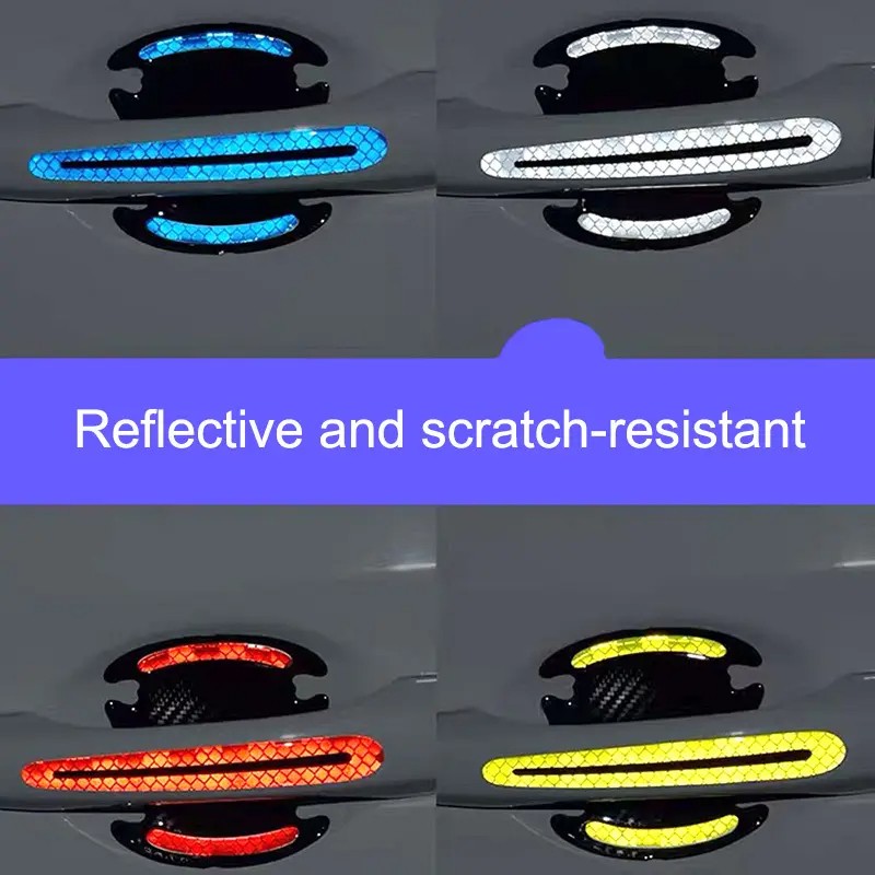 Reflective Stickers Manufacturer - 6pcs Car Reflective Stickers