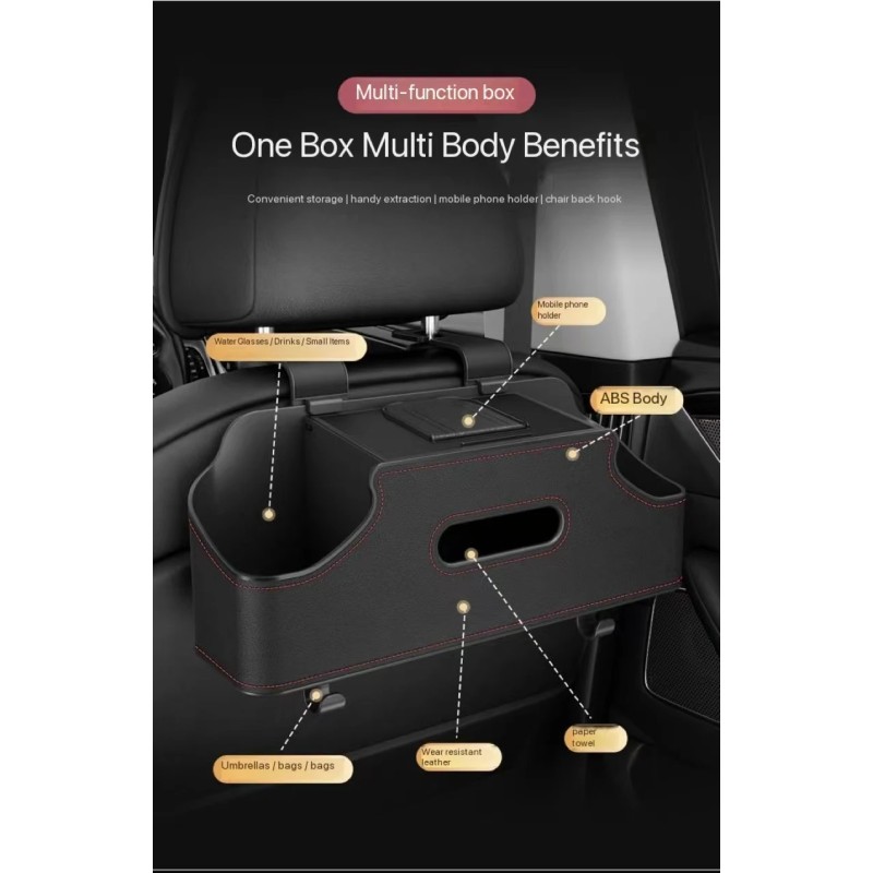 Storage Bag Supplier - 2024 New Car Seat Back Storage