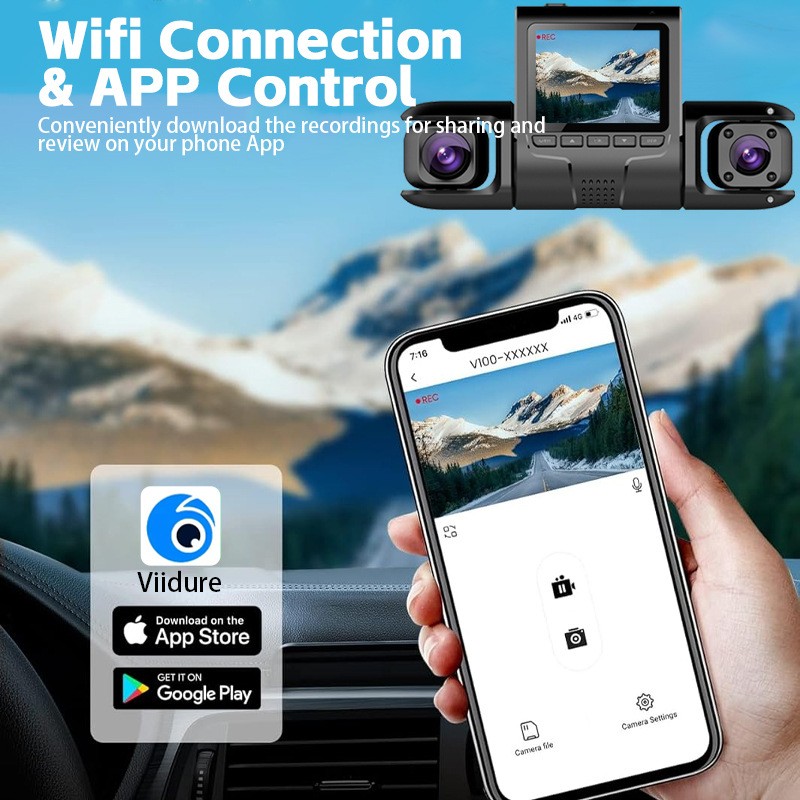 Three Lens Factory - 3 Inch HD Car Black Box