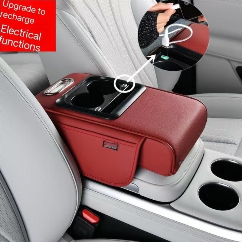 Red Armrest Factory - New 4 in 1 Car Armrest Box