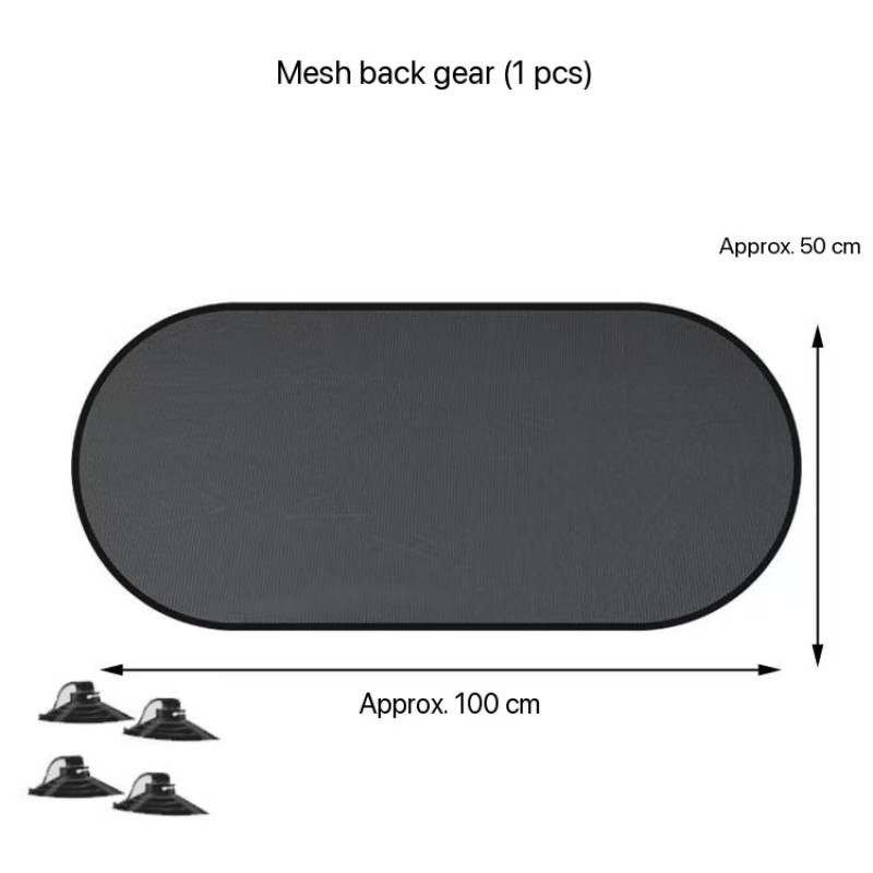 Magnetic Curtain Manufacturer - Universal 4 Pcs Car Sunshade