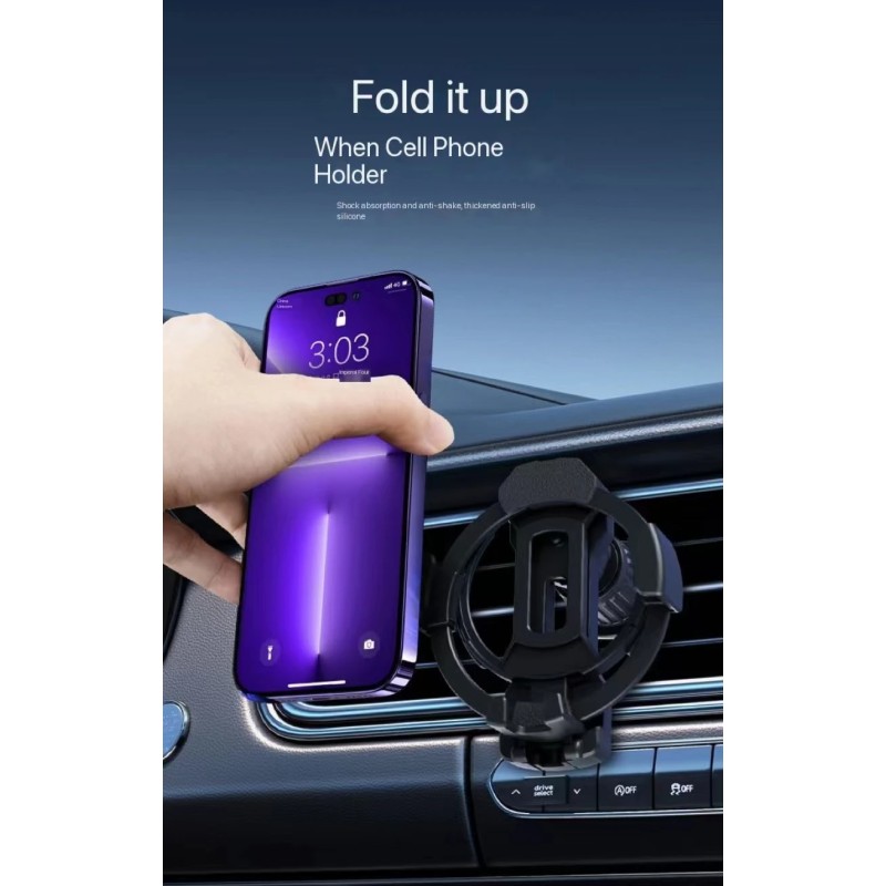 Sun Visor Clip Factory - 2024 Universal Car Phone Holder