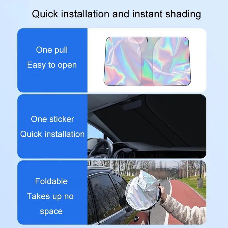 Sunshield Supplier - Summer Car Accessories Front