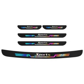 Rain Cover Manufacturer - Carbon Fiber Pattern Car Rearview