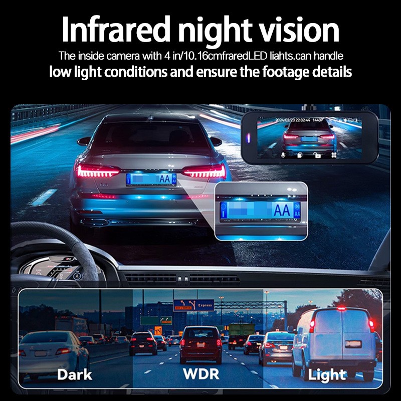 Three Lens Factory - 3 Inch HD Car Black Box