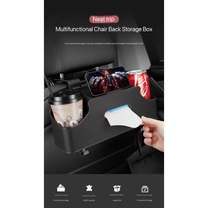 Storage Bag Supplier - 2024 New Car Seat Back Storage