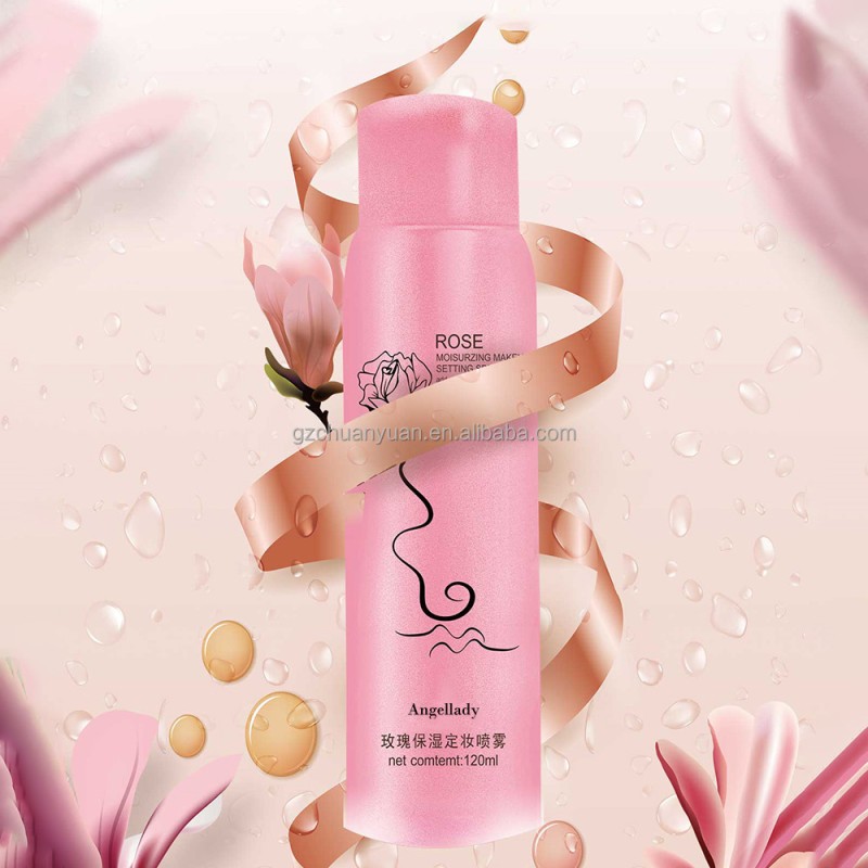 OEM Formula Long Lasting 120ml Rose Moisturizing Oil Control Setting Spray Makeup Private Label Customised