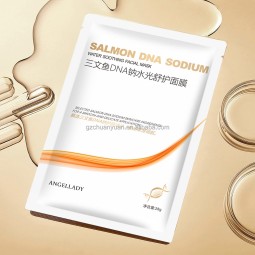 Hot Selling Oem Gentiana Scabra Extract Dna Sodium Water Soothing Chinese Beauty Face Mask Skincare