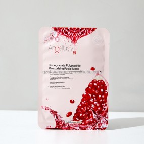 Hot Sale Private Label Face Care Mask Pomegranate Polypeptide Moisturizing Anti Aging Face Masks for Adults