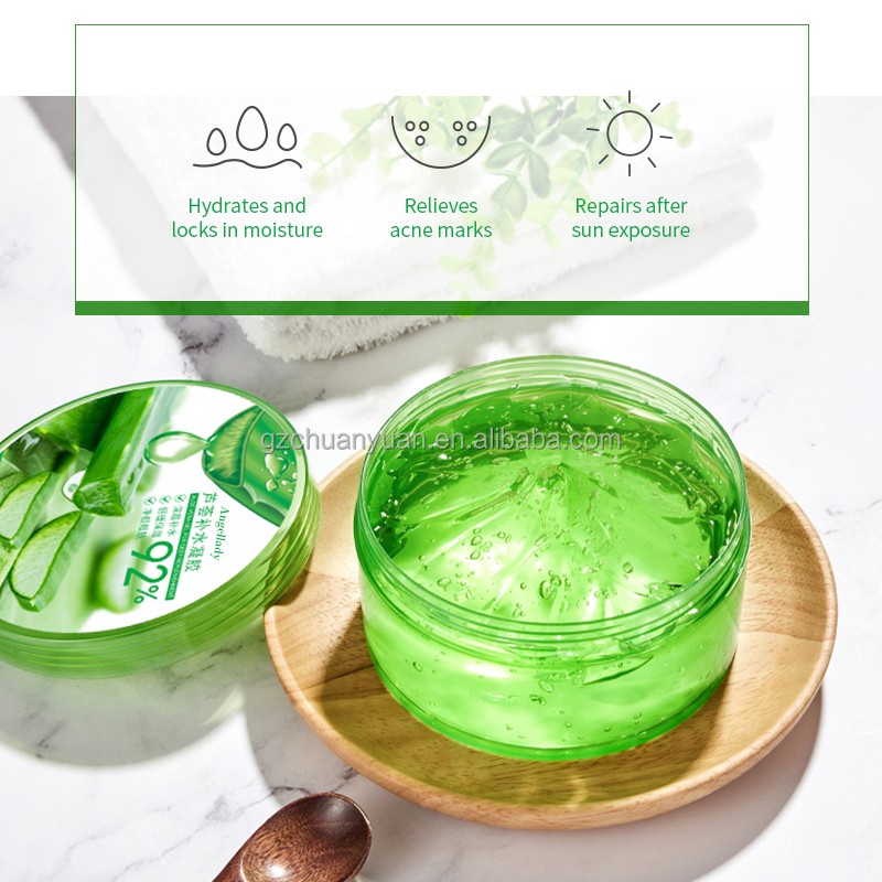 Wholesale Price Good Use for All Skin Type 300ml Moisturizing Soothing Skin Care Aloe Vera Gel for Face