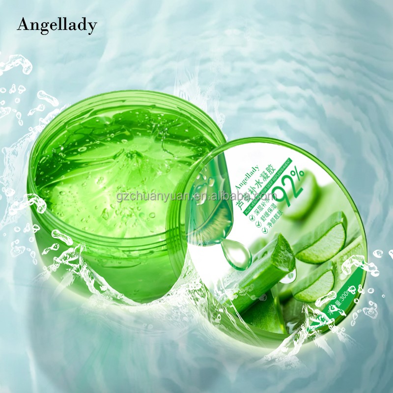 Customized Service Repair Skin Canned Aloe Vera Moisturizing Gel Organic Aloe Vera Cooling Gel for Skin Care