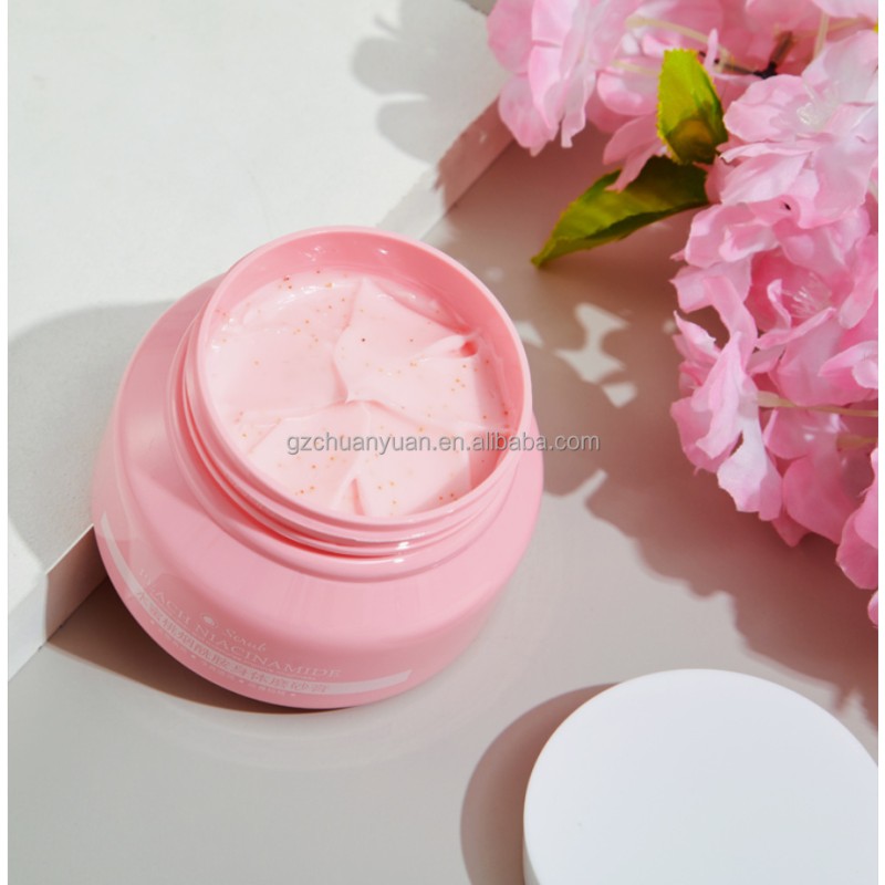 Gently Soften Old Dead Skin Cells Peach Niacinamide Moisturizing Body Scrub Private Label Customised Body Scrub Wholesale