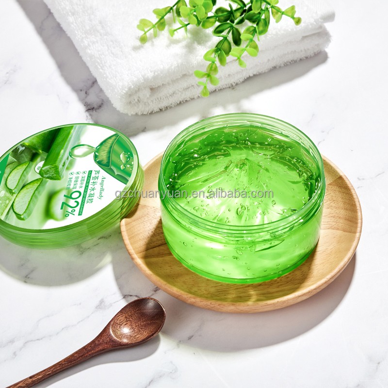 Customized Service Repair Skin Canned Aloe Vera Moisturizing Gel Organic Aloe Vera Cooling Gel for Skin Care