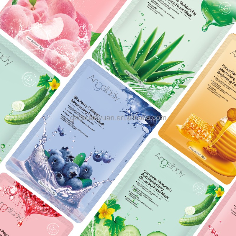 Hot Sale Multi-Effect Moisturizing Hydrating Nourishing Anti Wrinkle Face Mask Oem Natural Plant Peach Fruits Face Mask Sheet