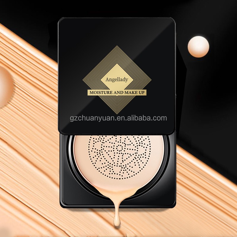 OEM Long Lasting Makeup Formula Light Luxury Colorful Mushroom Air Cushion CC Cream Foundation