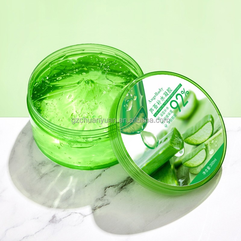 Customized Service Repair Skin Canned Aloe Vera Moisturizing Gel Organic Aloe Vera Cooling Gel for Skin Care