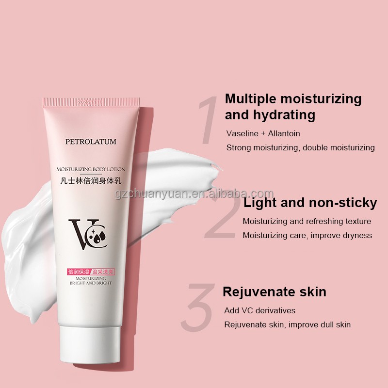 Wholesale Price for All Skin Type Improve Dry and Dehydrated Skin Body Milk Moisturizing Body Lotion logo Customised