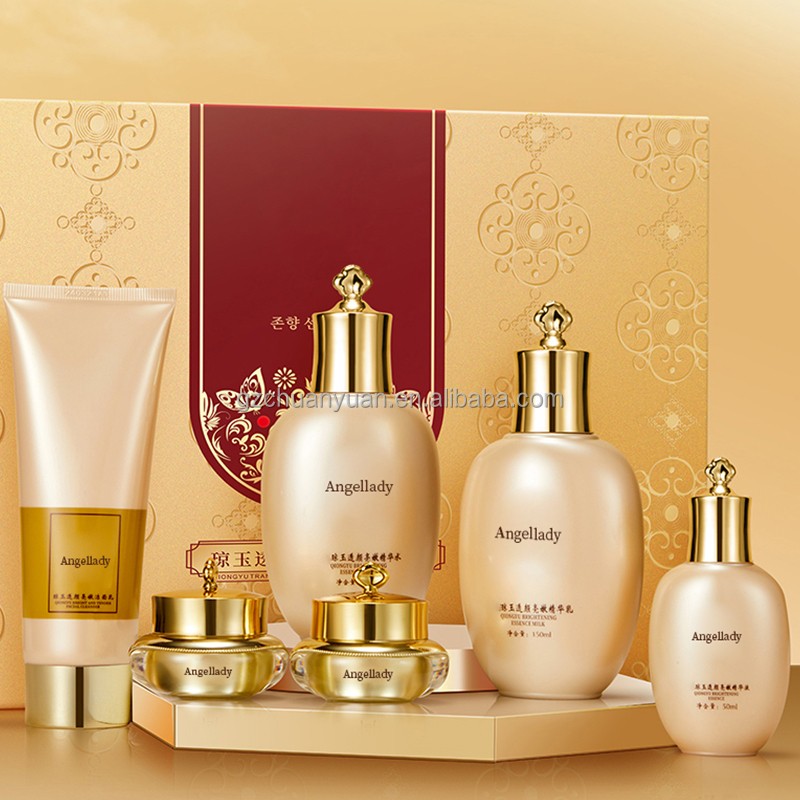 Wholesale Price Sodium Hyaluronate Moisturizing and Brightening Facial Kit Anti-Aging Skin Care Set Custom Logo