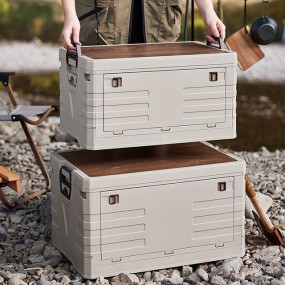 Plastic Storage Bin Manufacturer - Outdoor Camping Collapsible with Cover