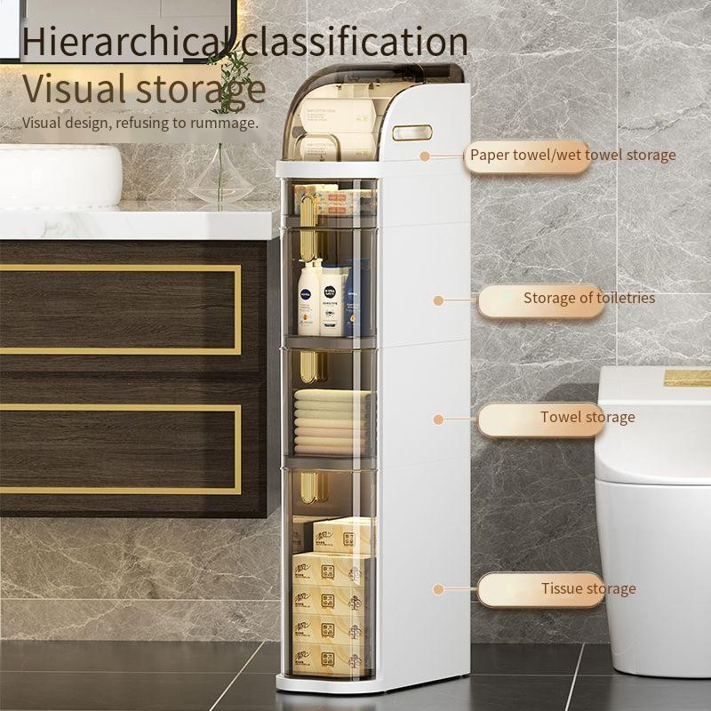 Crevice Cabinet Manufacturer - Household Drawer Style Bathroom Storage Rack