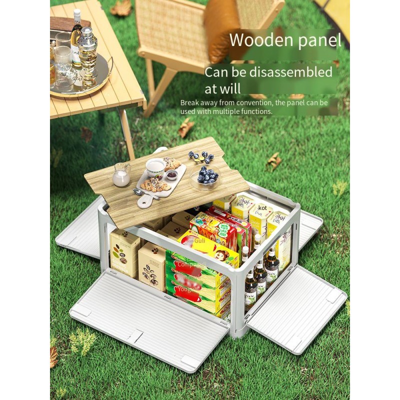 Camping Storage Container Manufacturer - Multifunctional Collapsible with Wooden Boards