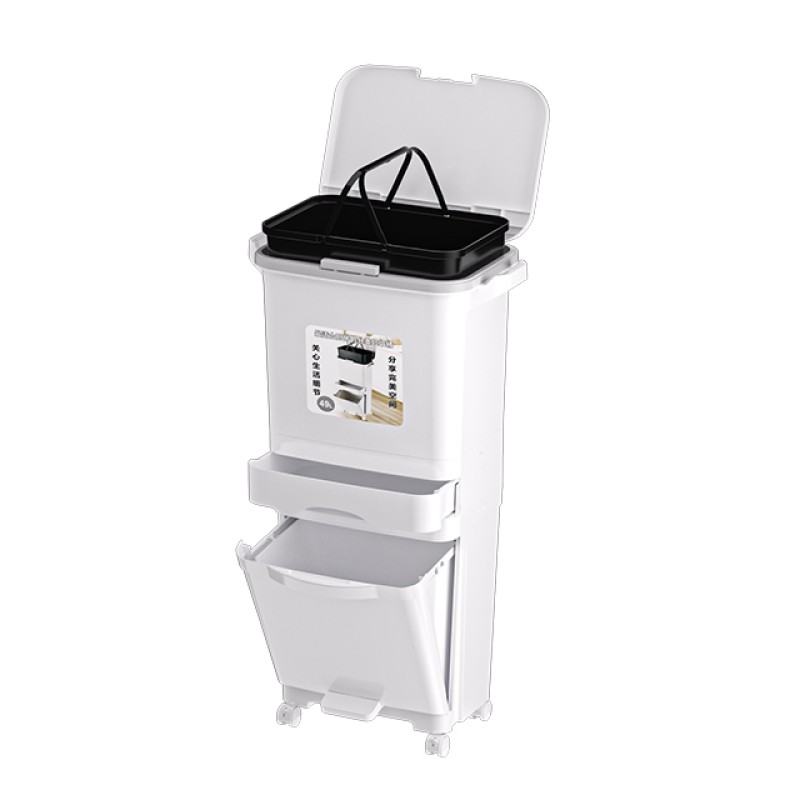 Storage Drawer Trolley Manufacturer - Plastic ABS Multilayer Movable Salon Cart