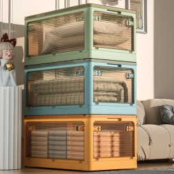 Storage Box Manufacturer - Modern Design Transparent Plastic Wardrobe