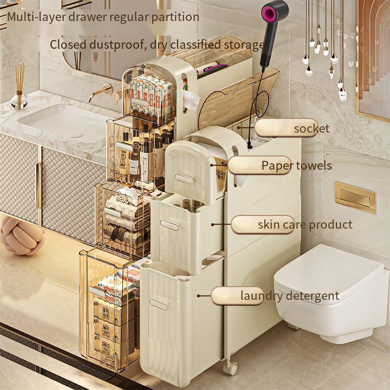 Storage Cabinet Factory - Drawer Type Floor to Ceiling Multi Story Bathroom