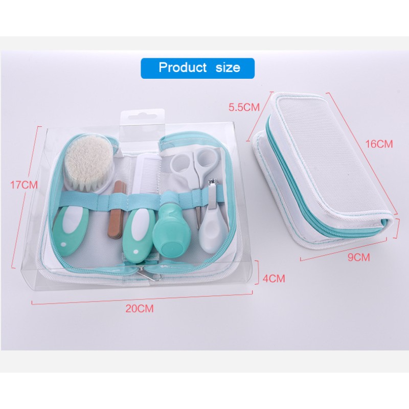 Baby Grooming Kit Supplier - Portable 6-in-1 Set with Storage Bag Newborn